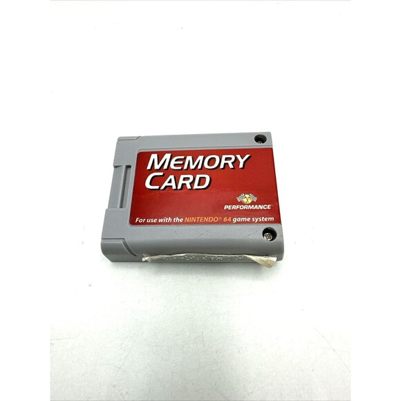 Memory Card Plus Nintendo 64 N64 by Performance - Picture 1 of 4